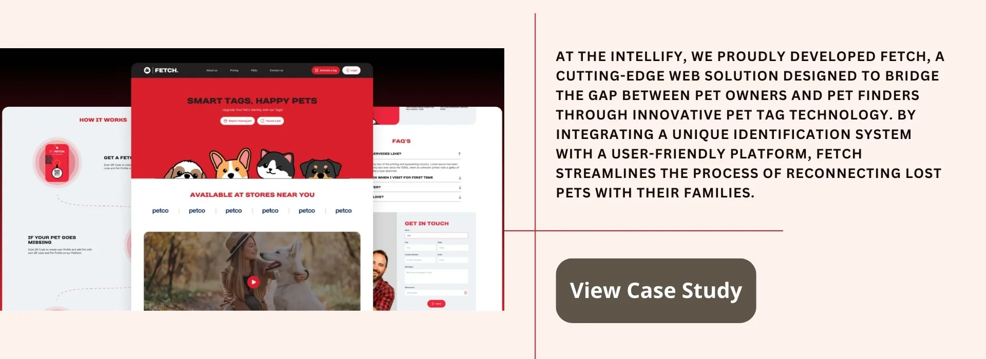 case study - pet care app development