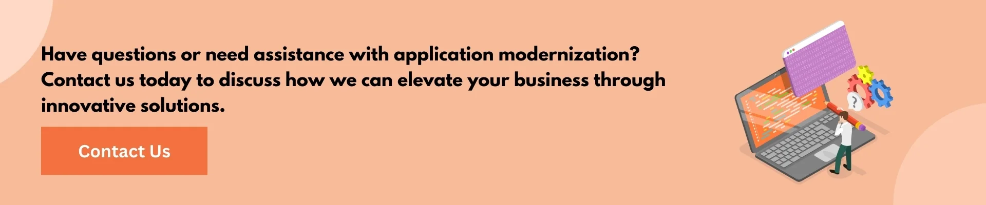 contact us - application modernization 