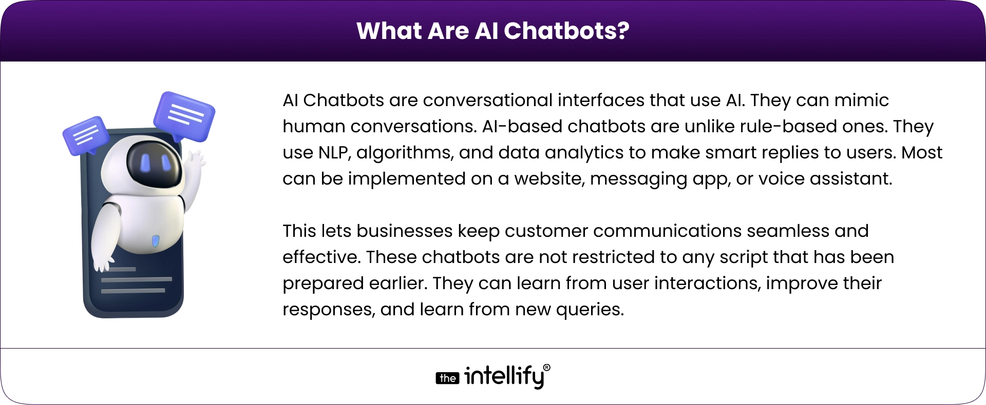 What are AI chatbots?